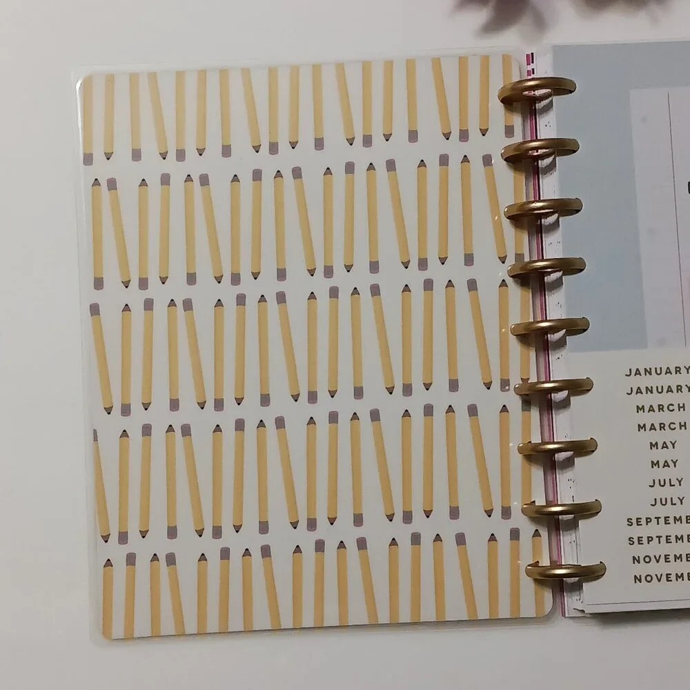 The Happy Planner 12-month Teacher Planner - Undated (Lined Vertical Layout)